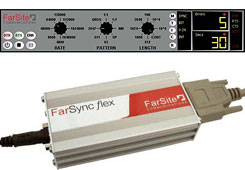 FarSync BERT Tester-USB Flex with Bit Error Rate Test (BERT) line quality tester software + cables