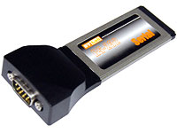 BeMatik Série RS-232 ExpressCard 1-Port Type USB 