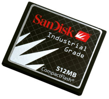 SanDisk CompactFlash Memory Cards Industrial Grade (EOL-DISCONTINUED),  Synchrotech